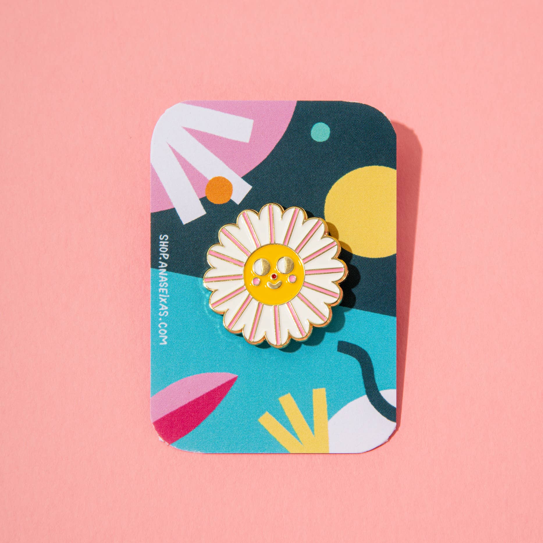 ANA SEIXAS Emaille-Pin FLOWER