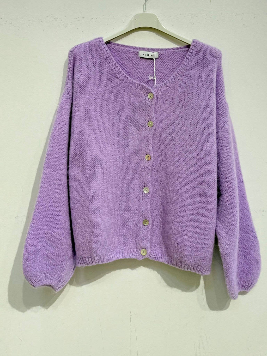 Cardigan MOHAIR (Rundhals), Women