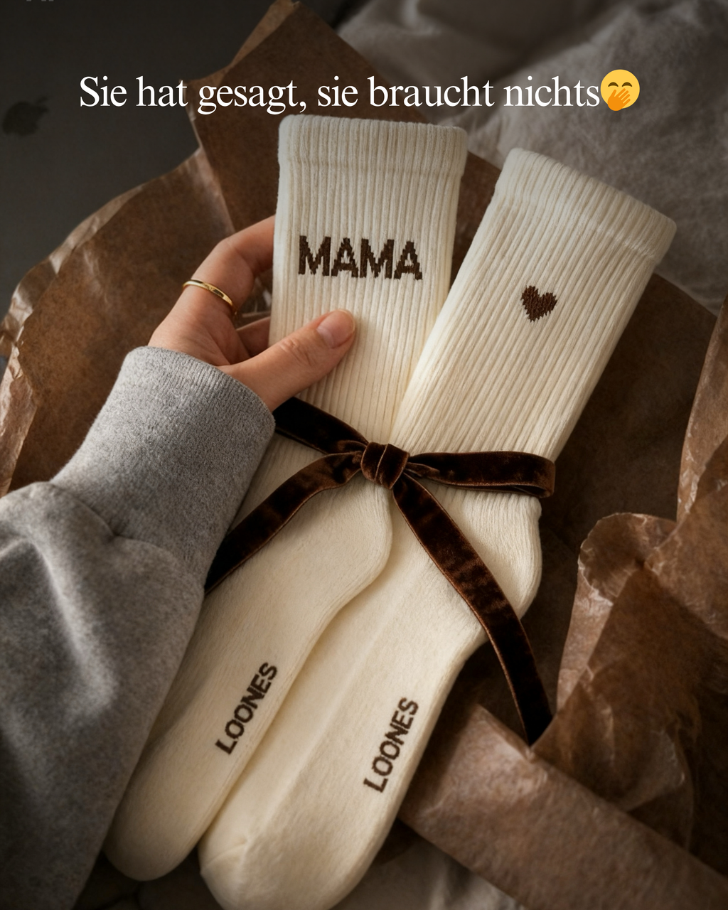 LOONES Socken MAMA ♡