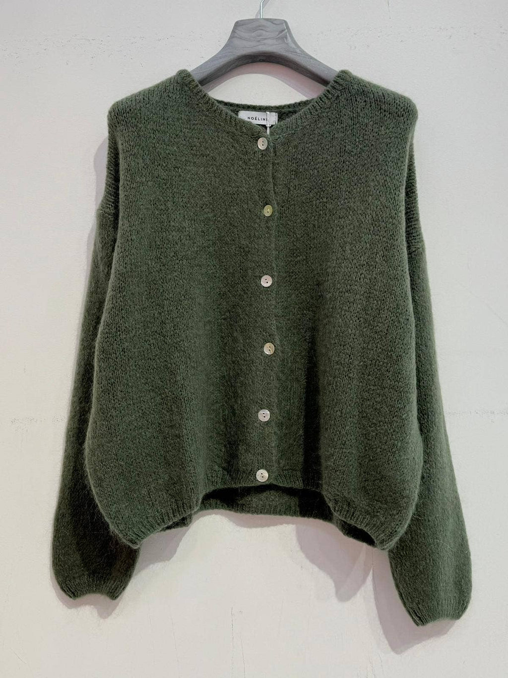 Cardigan MOHAIR (Rundhals), Women