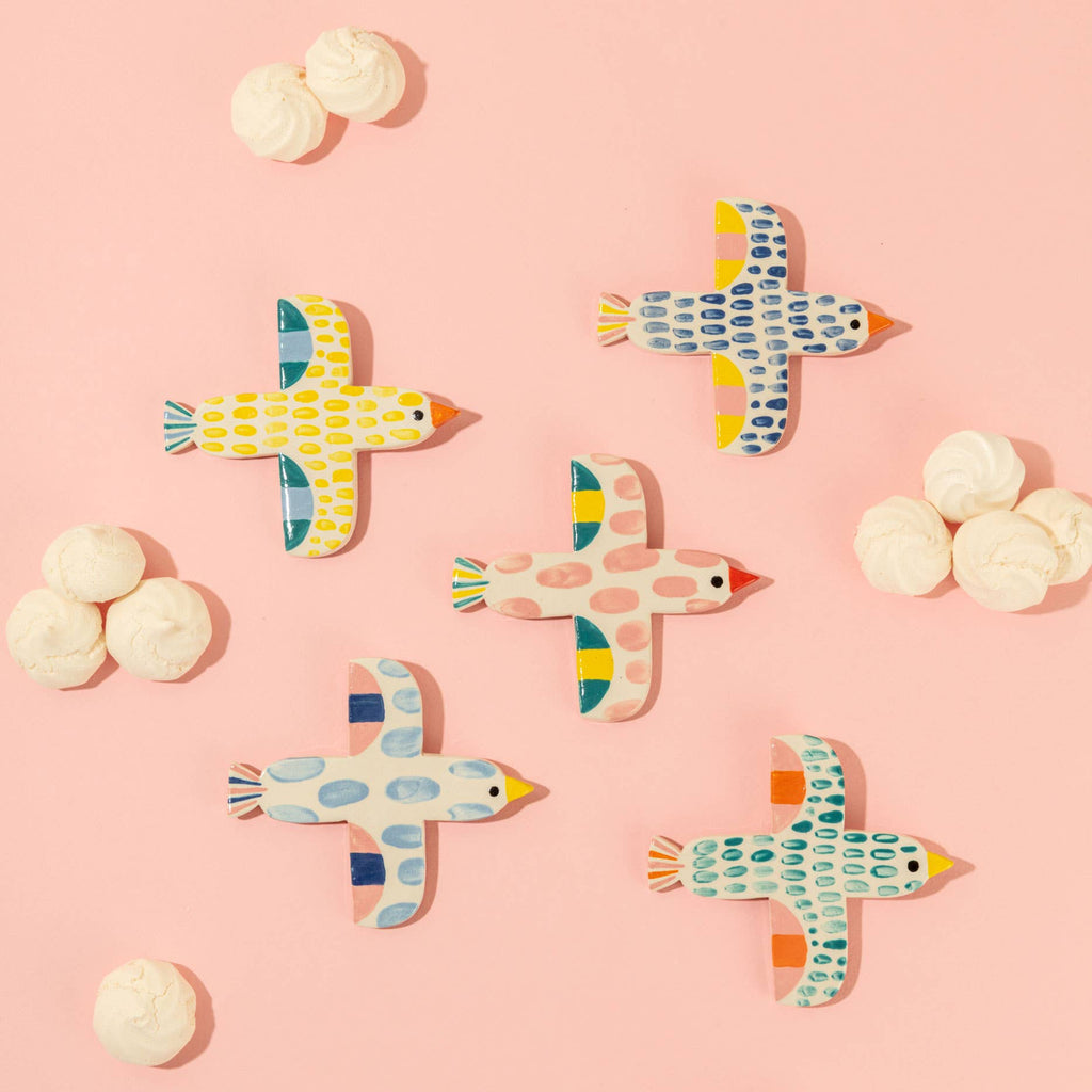 Keramik VOGEL ROSA Ana Seixas