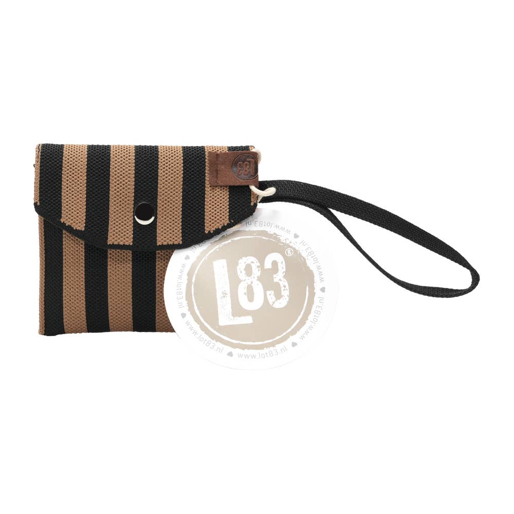 LOT83 Portemonnaie JULIA braun/schwarz