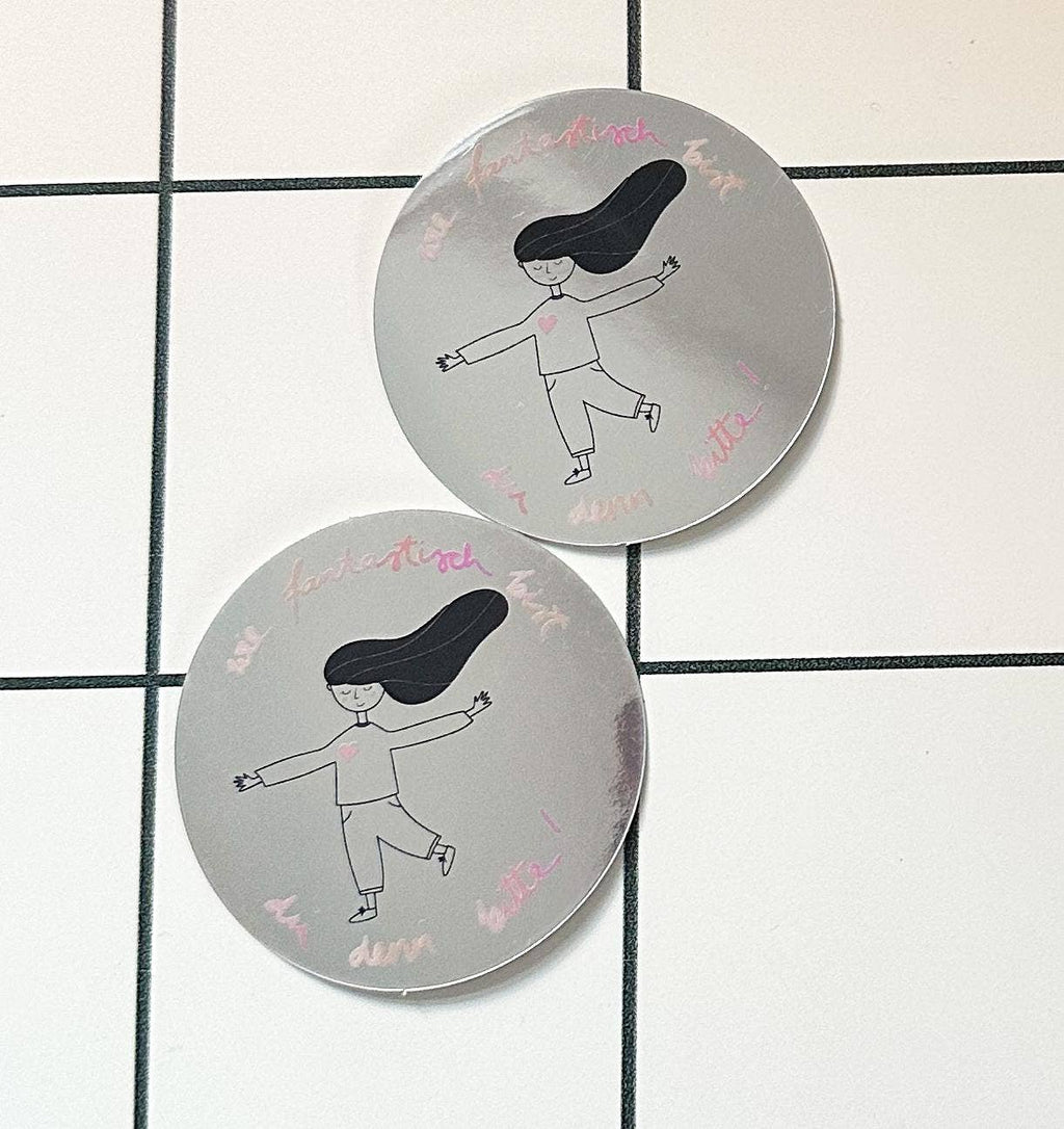 STUDIO SONNA Sticker WIE FANTASTISCH BIST DU
