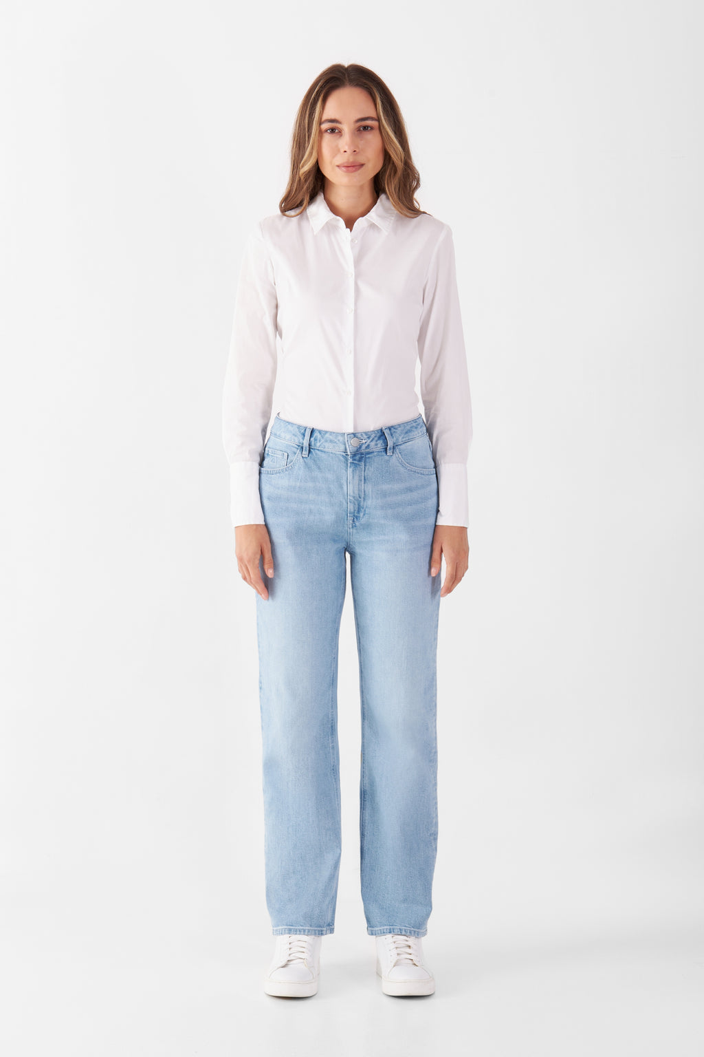 DAWN Jeans Regular Stright Low Stretch MORNING, bright blue