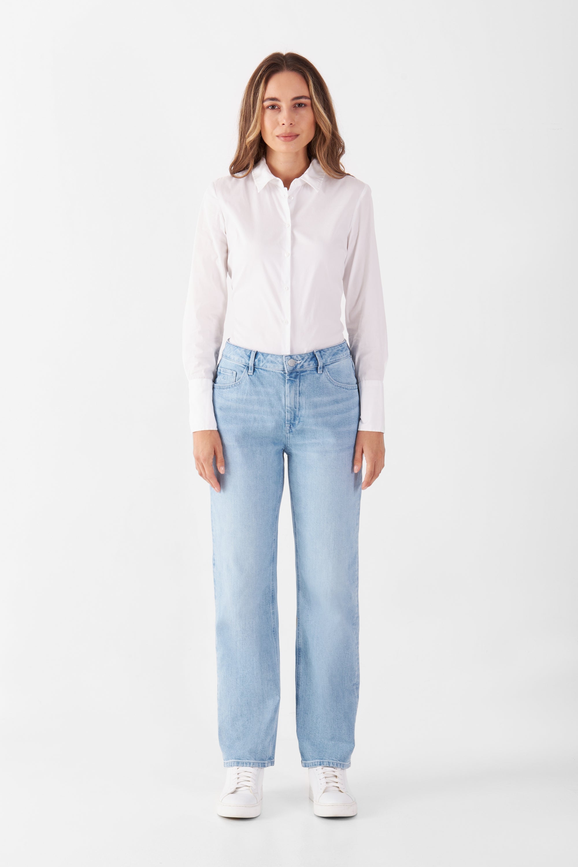 DAWN Jeans Regular Stright Low Stretch MORNING, bright blue