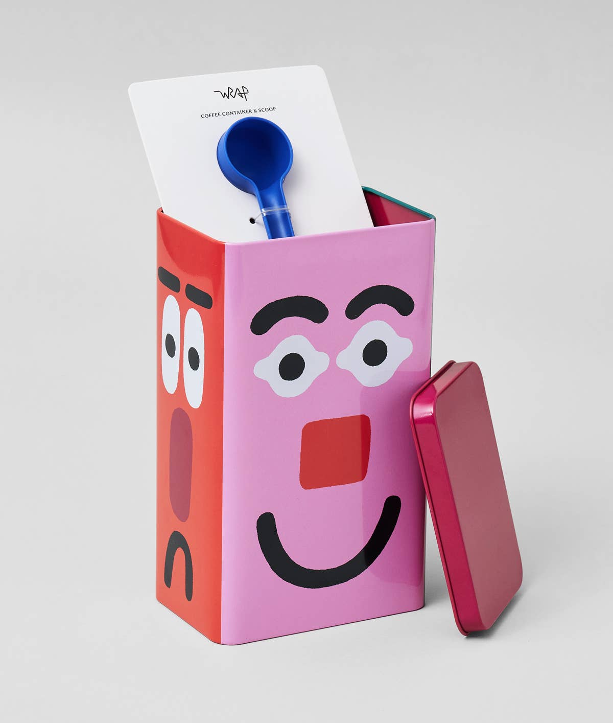 Gesichter Küchenaufbewahrungsdose