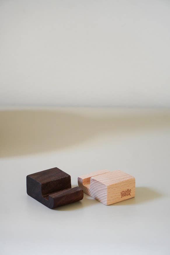 STUDIO MEUK Kachelhalter WOOD