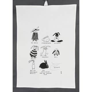 Handtuch HASENIMPRESSIONEN