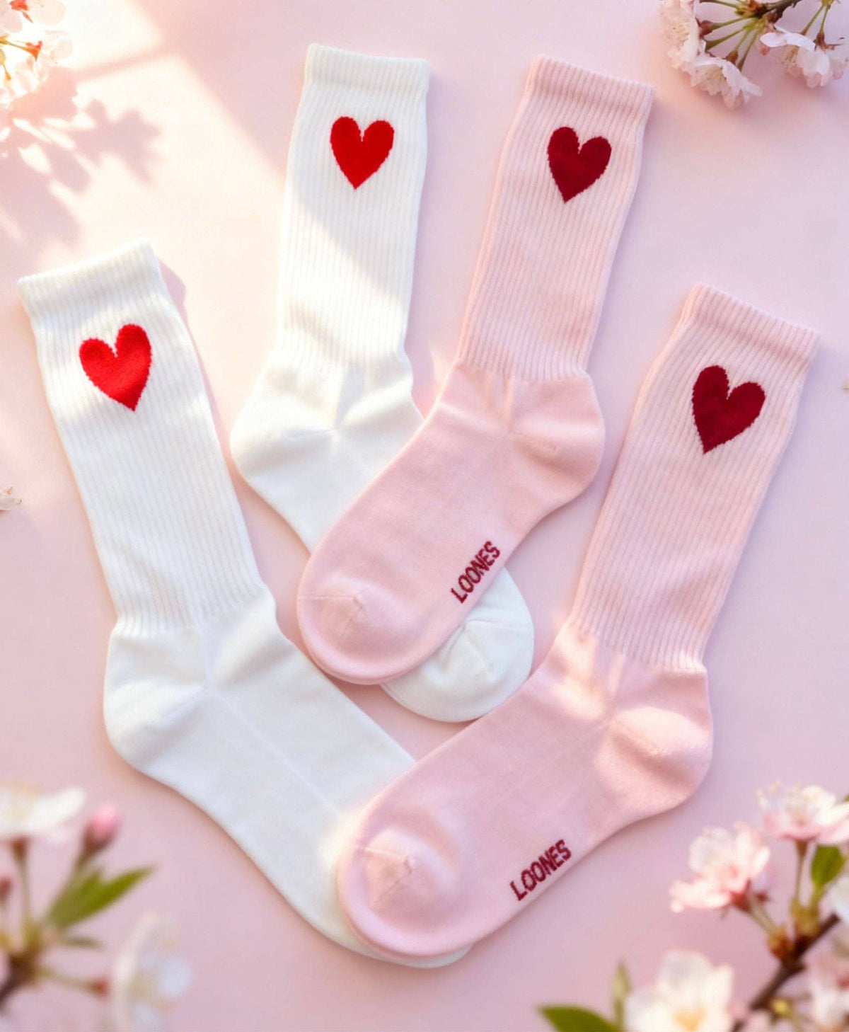 LOONES Socken 2er Set THE BIG HEART