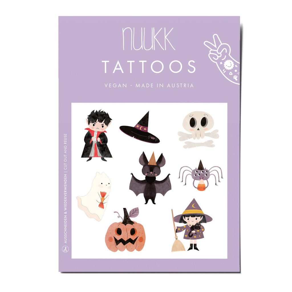 NUUK Temporäre Tattoos  HALLOWEEN
