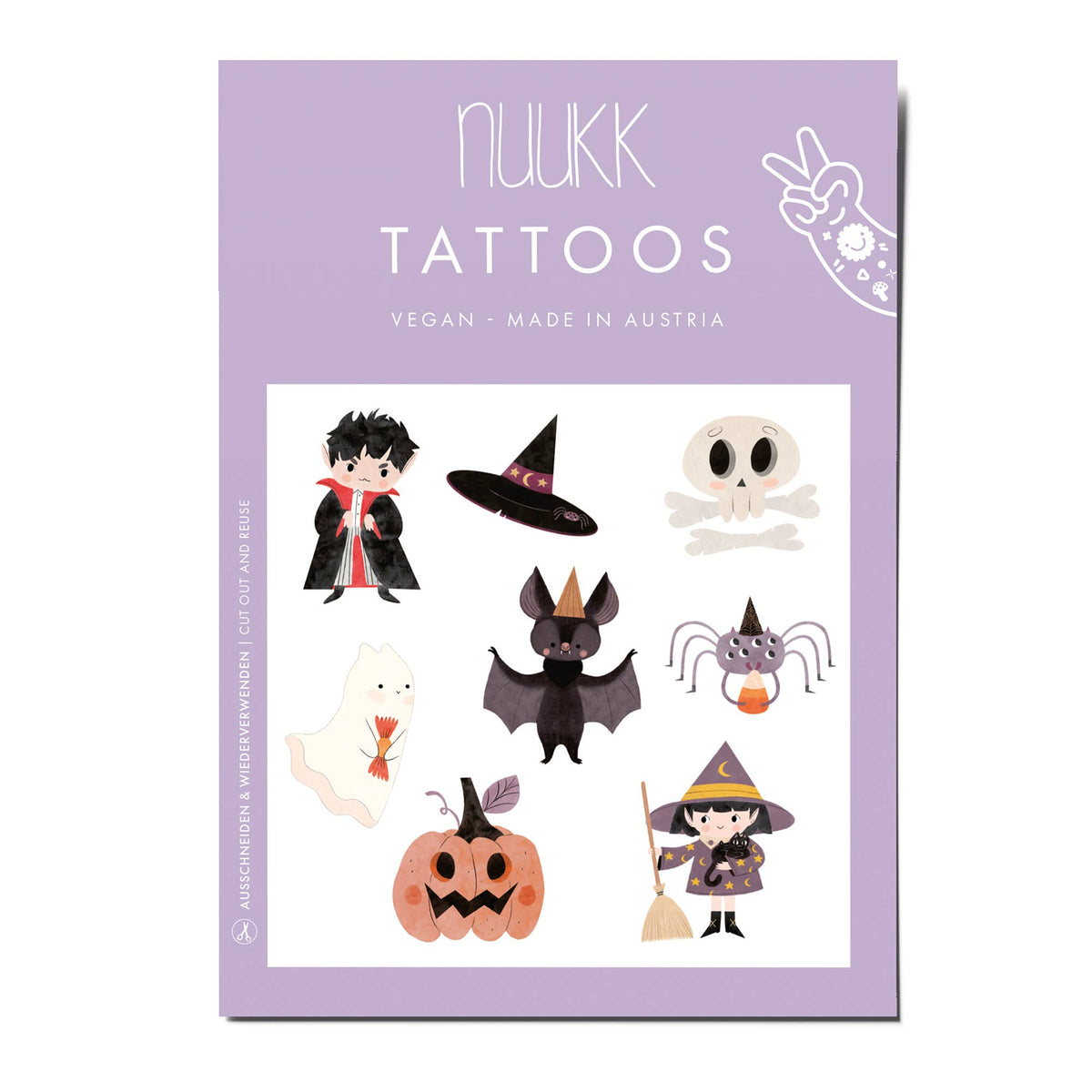 NUUK Temporäre Tattoos  HALLOWEEN