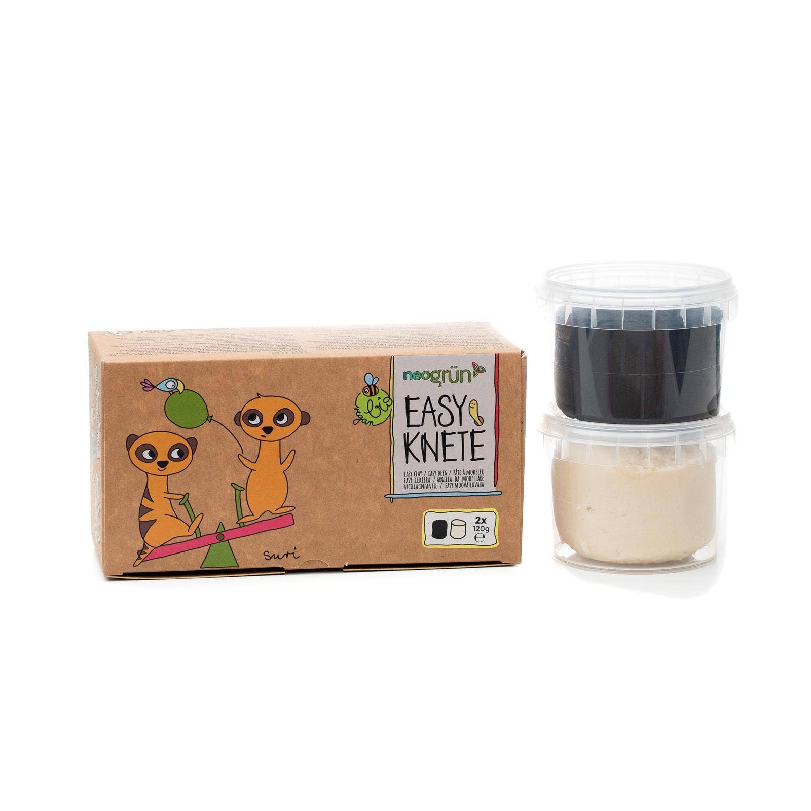 NEONGRÜN Easy-Knete vegan SURI