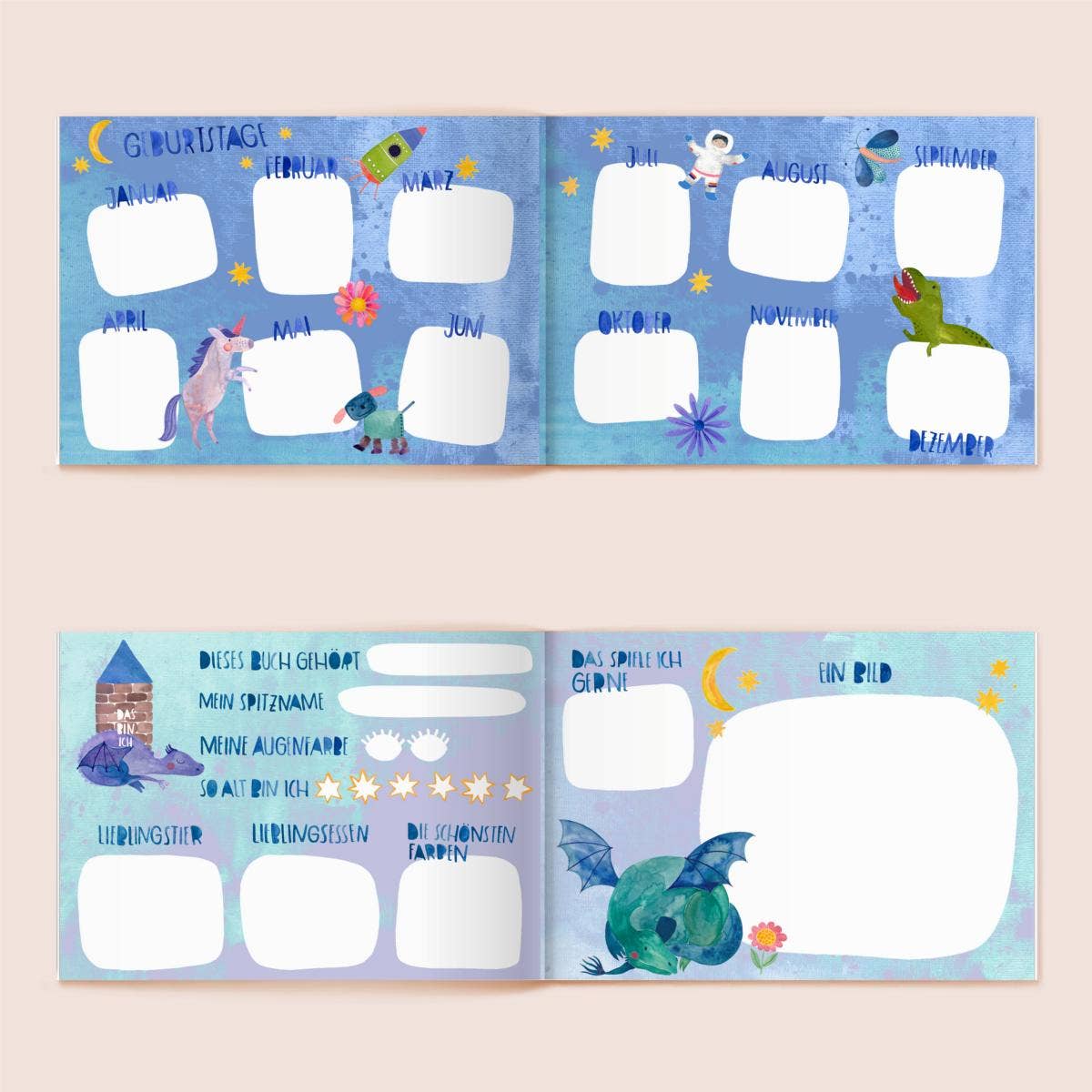 FRAU OTTILIE Freundebuch KINDERGARTEN