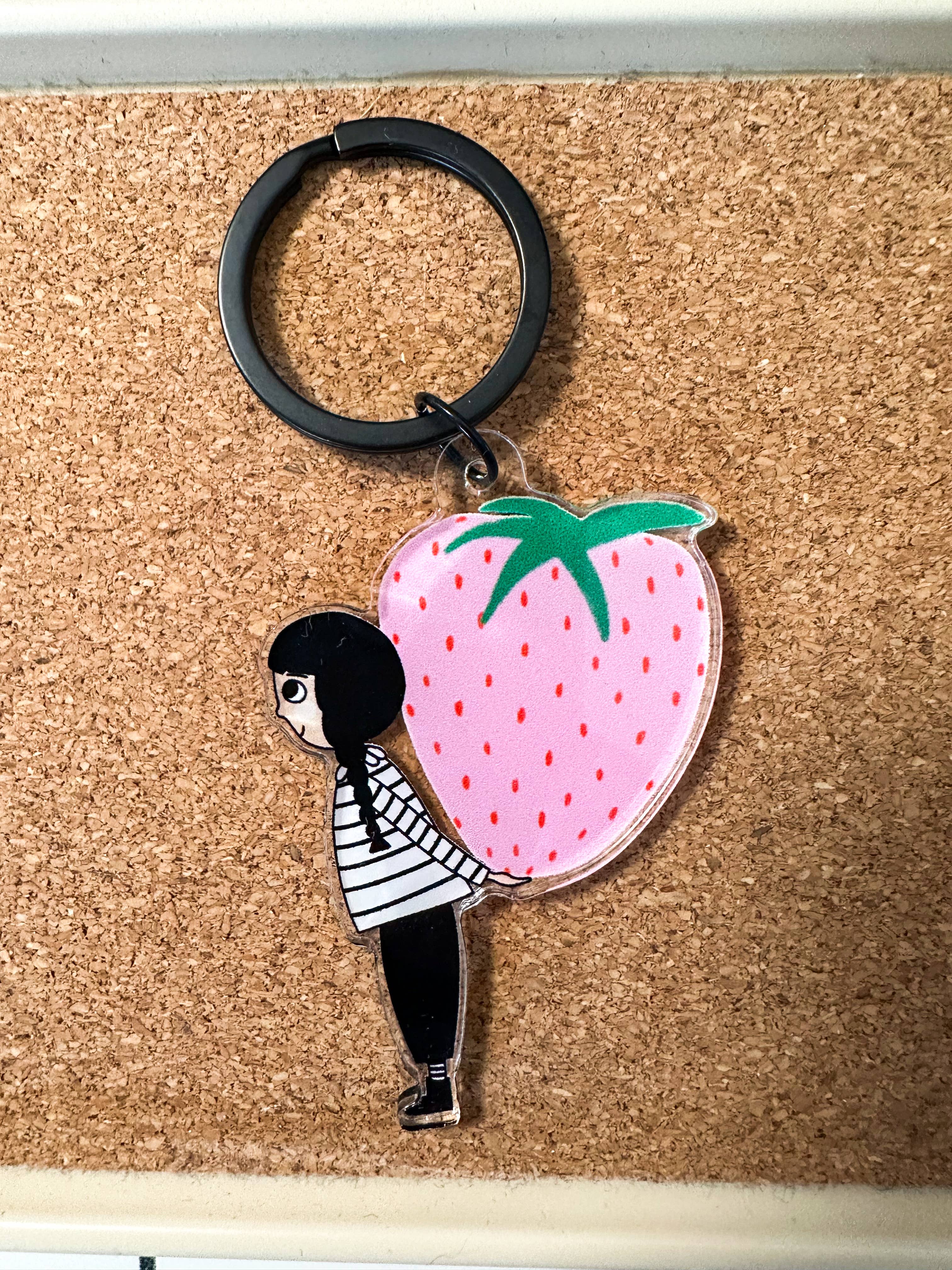 STUDIO SONNA Schlüsselanhänger STRAWBERRY GIRL