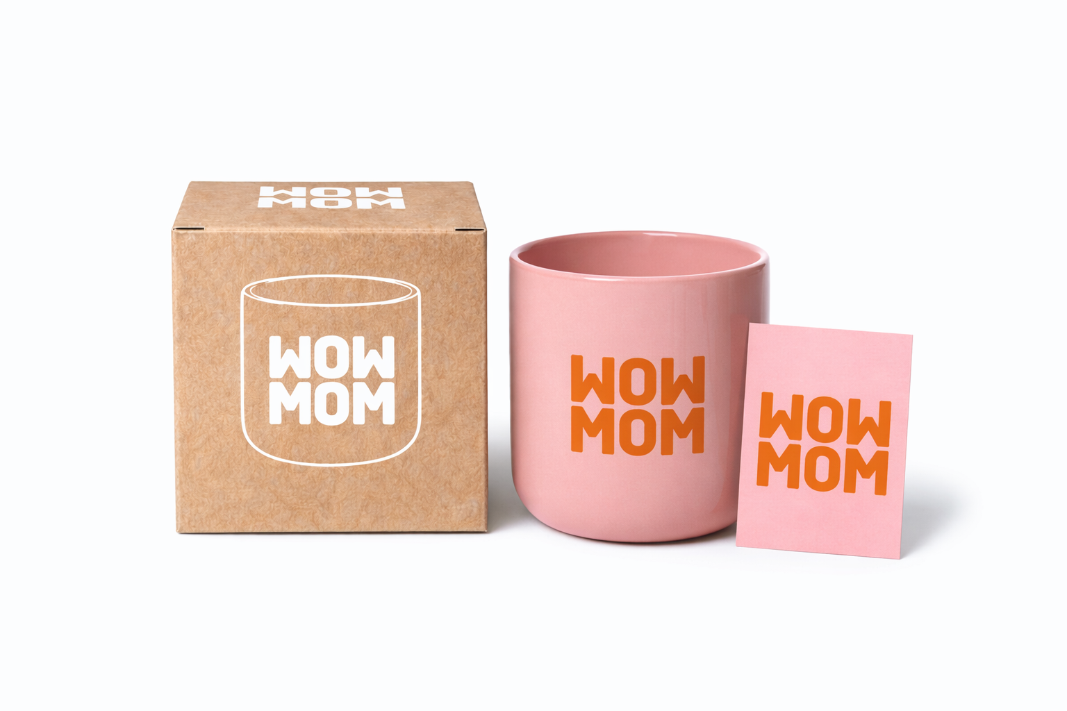 HERR & FRAU HEMPEL Kaffeebecher WOW MOM