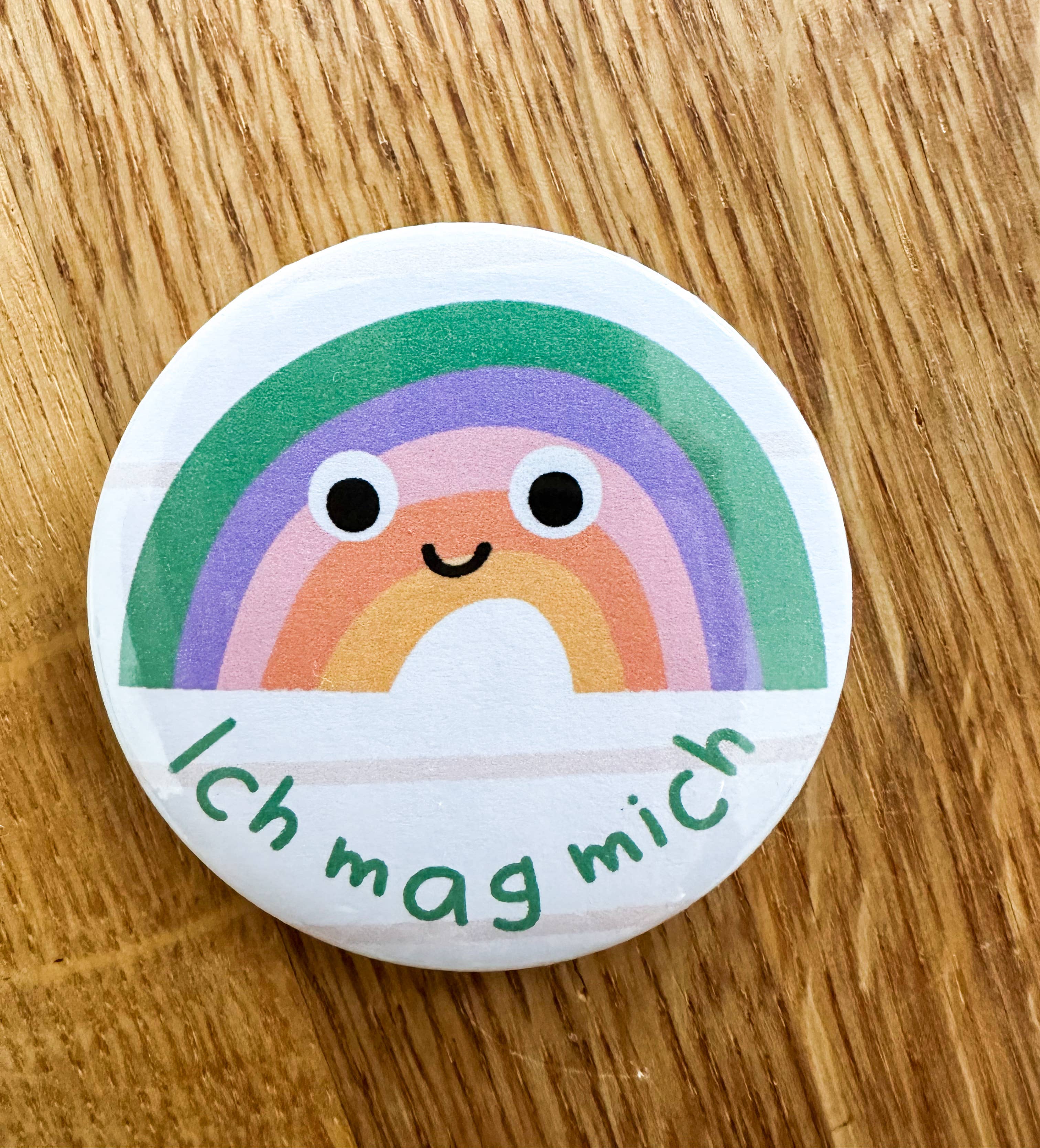 STUDIO SONNA Button Pin ICH MAG MICH