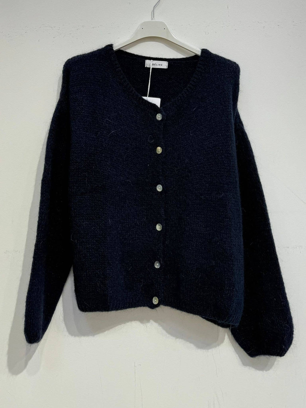 Cardigan MOHAIR (Rundhals), Women