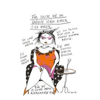 Handtuch DAS GRÖBSTE HINTER SICH