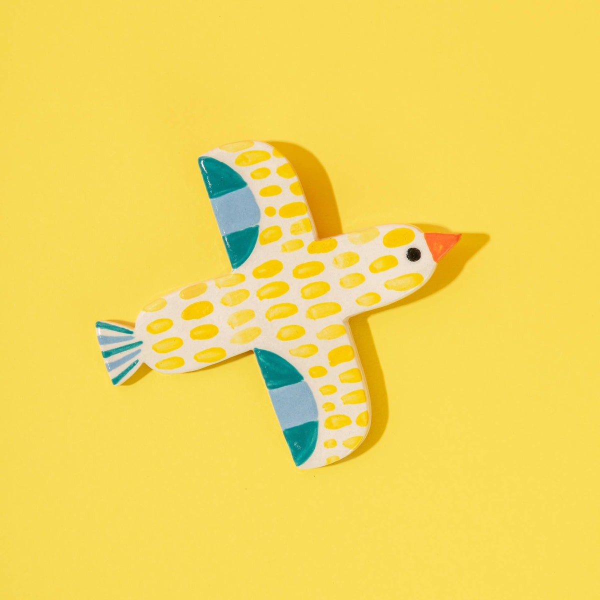 ANA SEIXAS Keramik Vogel YELLOW