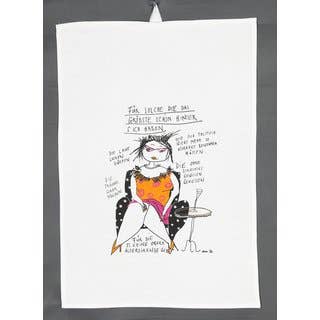 Handtuch DAS GRÖBSTE HINTER SICH