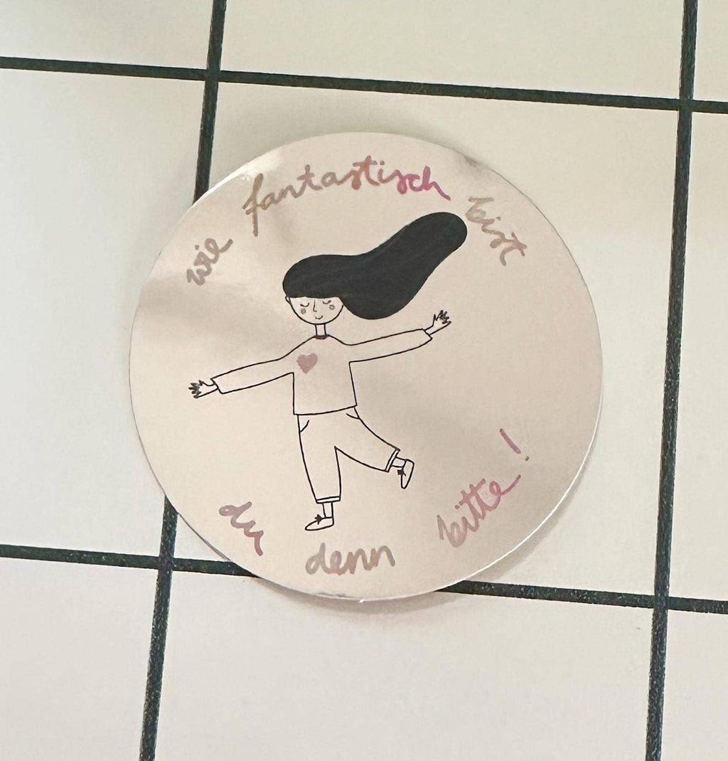 STUDIO SONNA Sticker WIE FANTASTISCH BIST DU