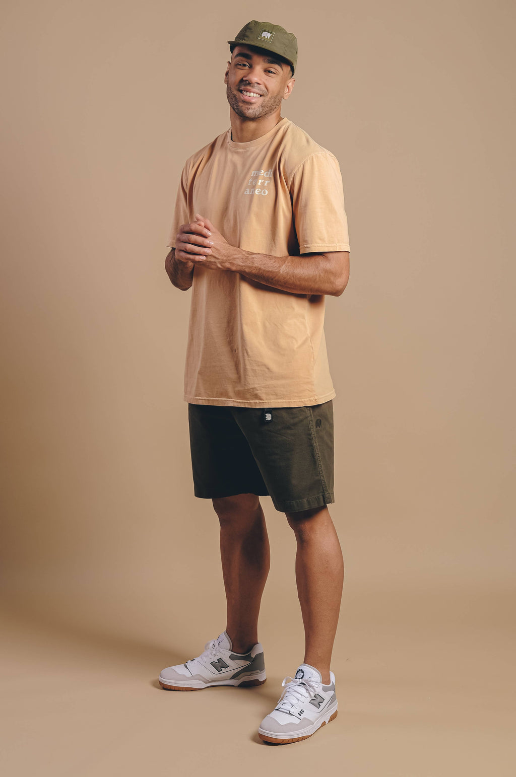 TRENDSPLANT Ecodye CLIMBER SHORTS moss green, Men