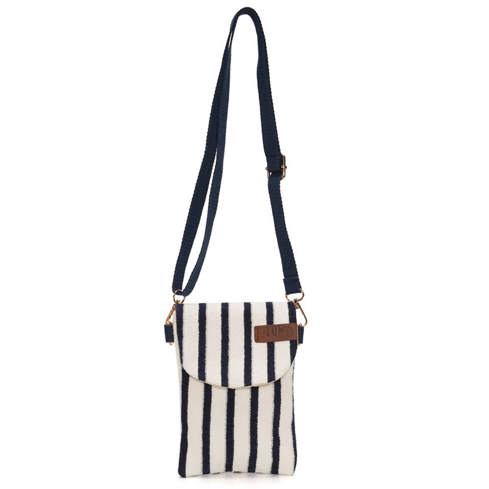 LOT83 Handytasche HANNA weiss/marine