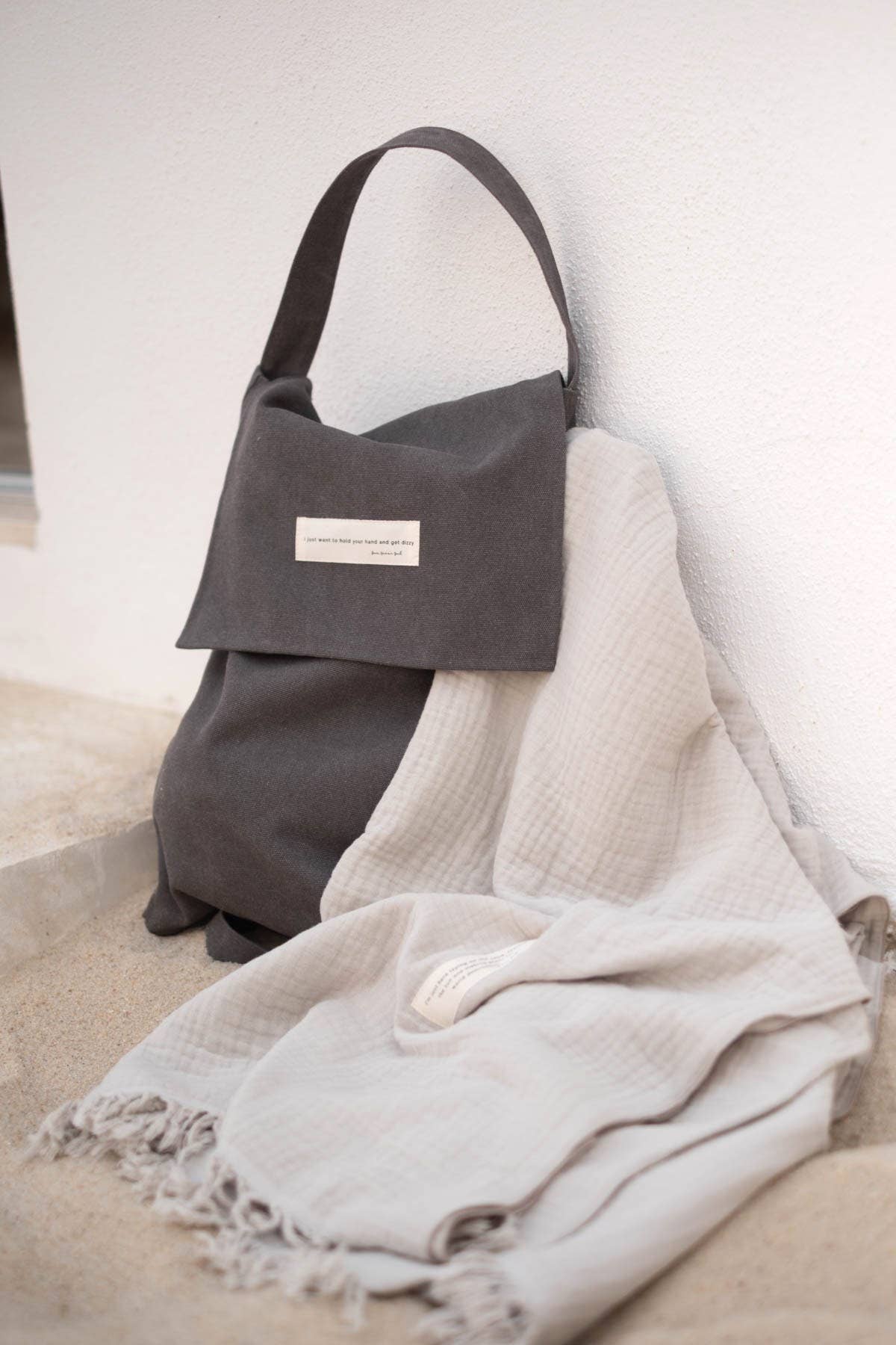 YOUR HUMAN SOUL Tasche MOON TIME, Braun
