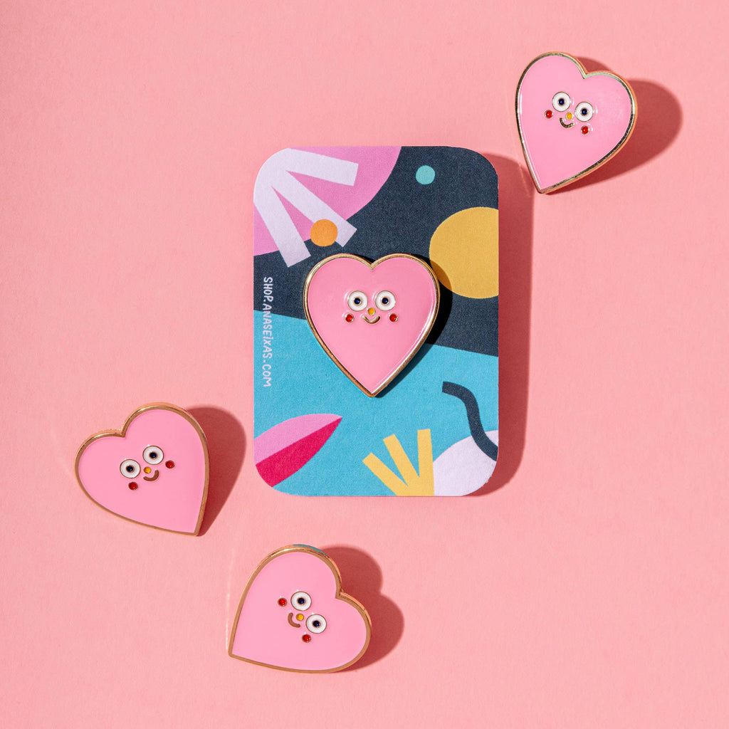 ANA SEIXAS Emaille-Pin HEART