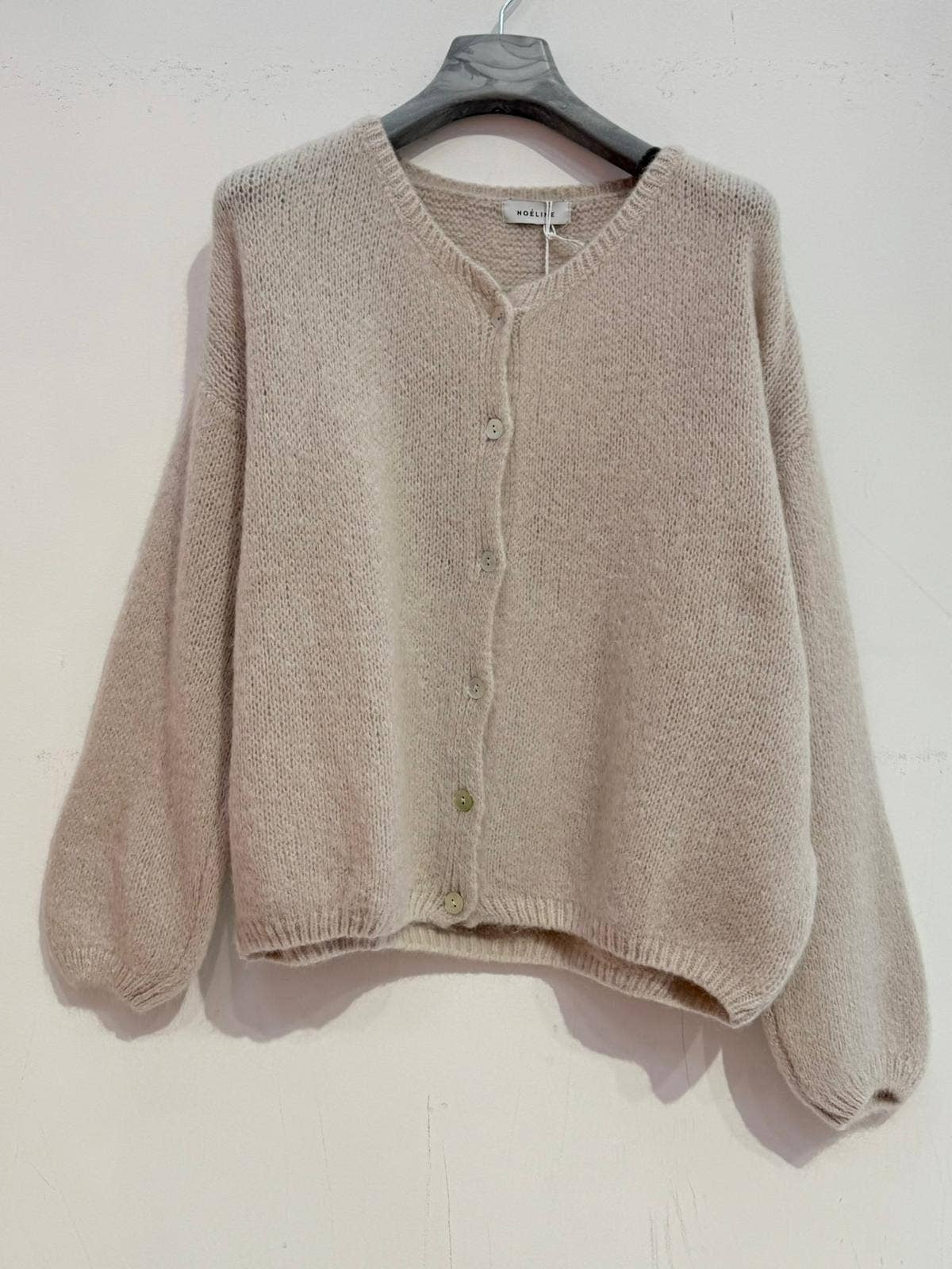 Cardigan MOHAIR (Rundhals), Women