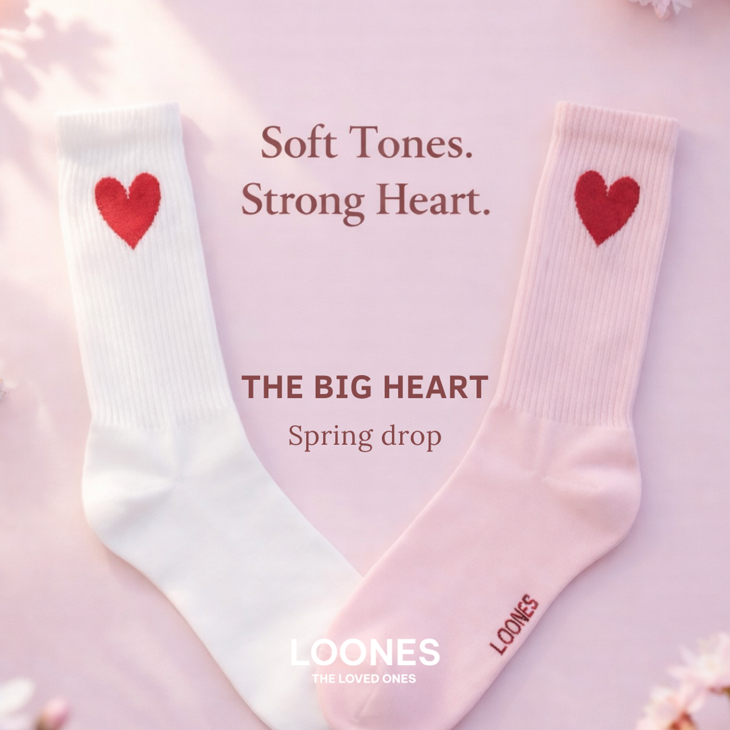 LOONES Socken 2er Set THE BIG HEART