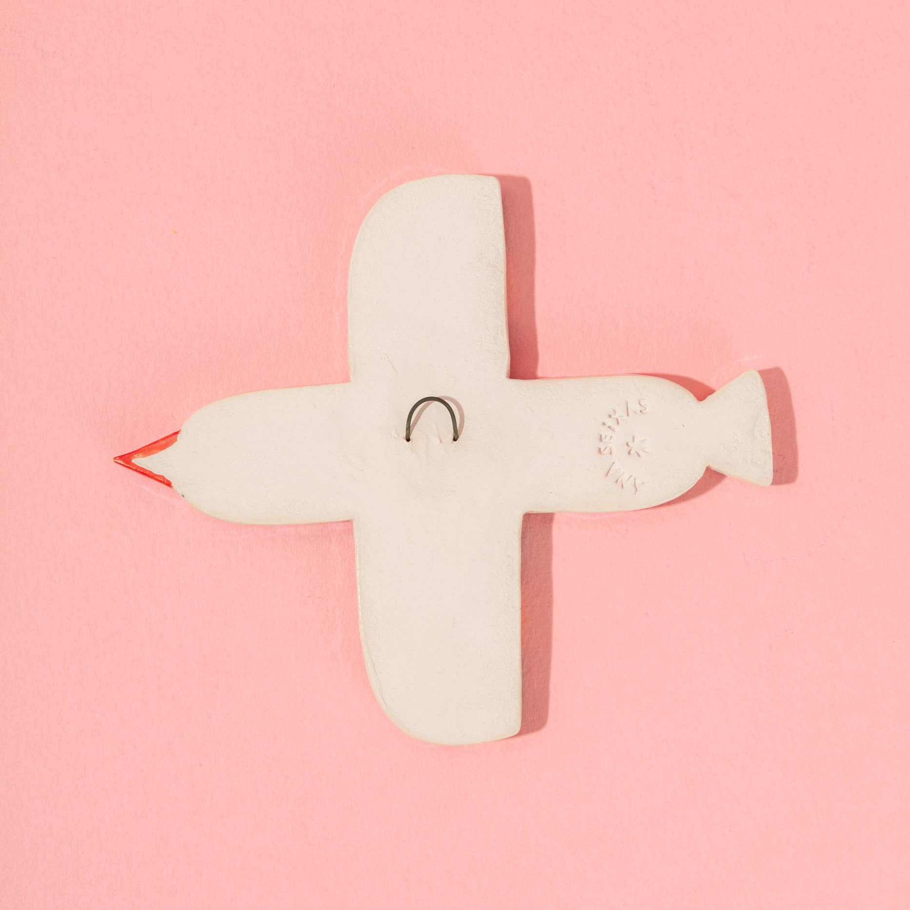 Keramik VOGEL ROSA Ana Seixas