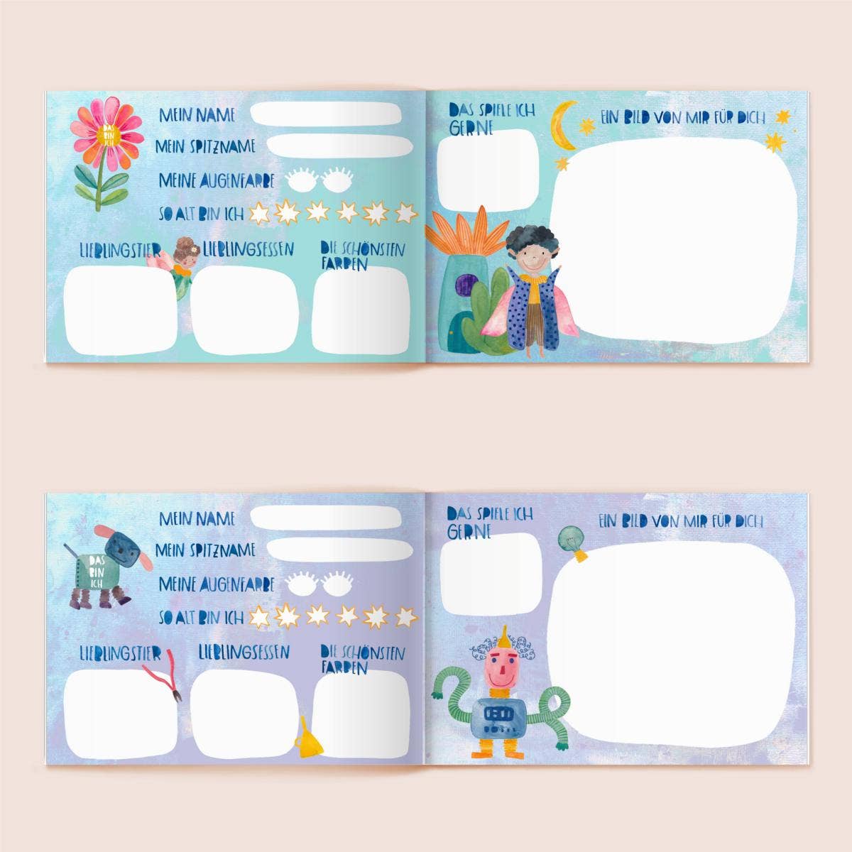 FRAU OTTILIE Freundebuch KINDERGARTEN