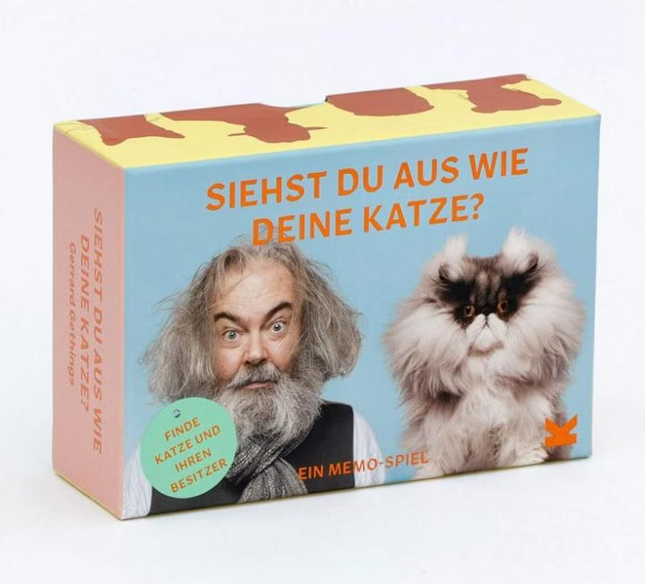 Memo-Spiel SIEHST DU AUS WIE DEINE KATZE