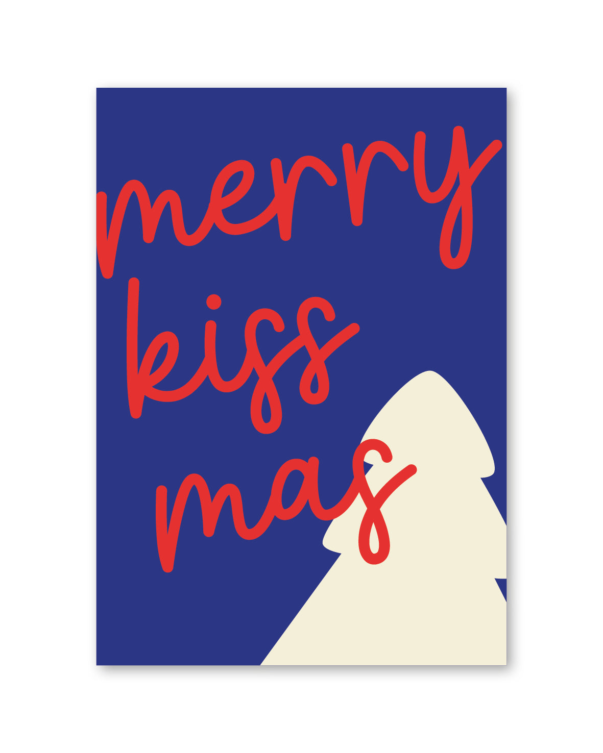 Postcard MERRY KISSMAS