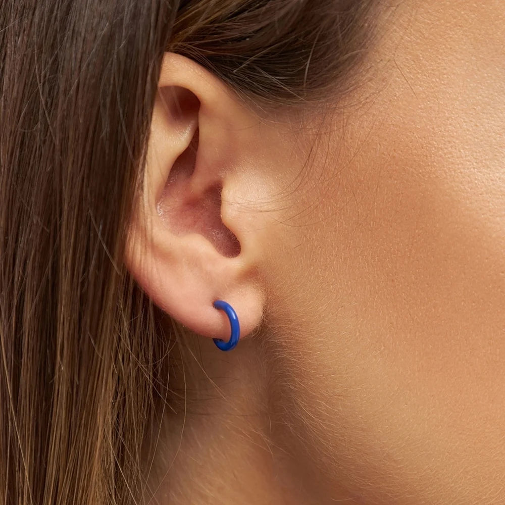 LULU Copenhagen Ohrstecker COLOR HOOPS mini