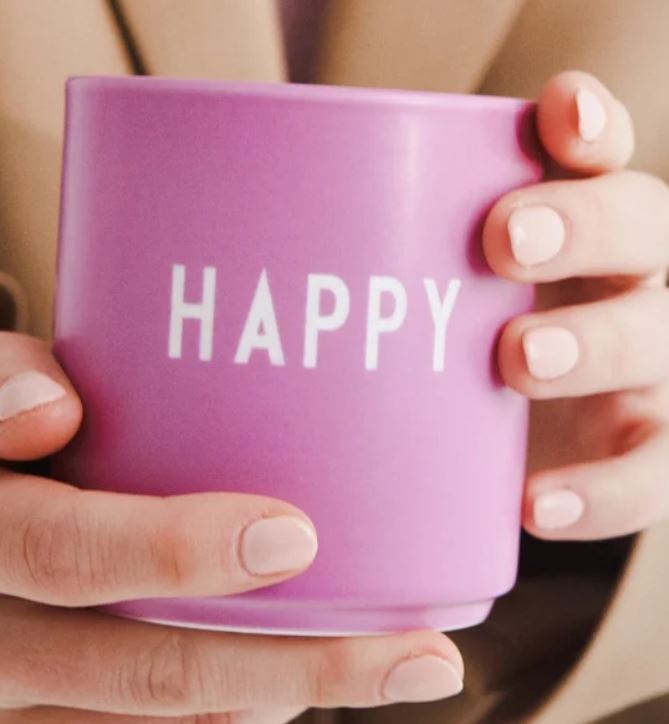 DESIGN LETTERS Lieblingsbecher HAPPY
