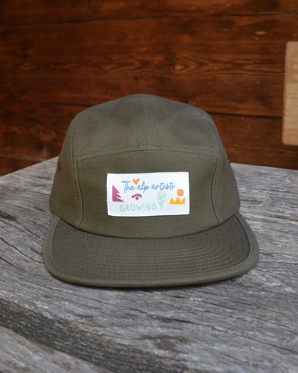 The alp artists BAUMWOLL-CAPS – GROWING