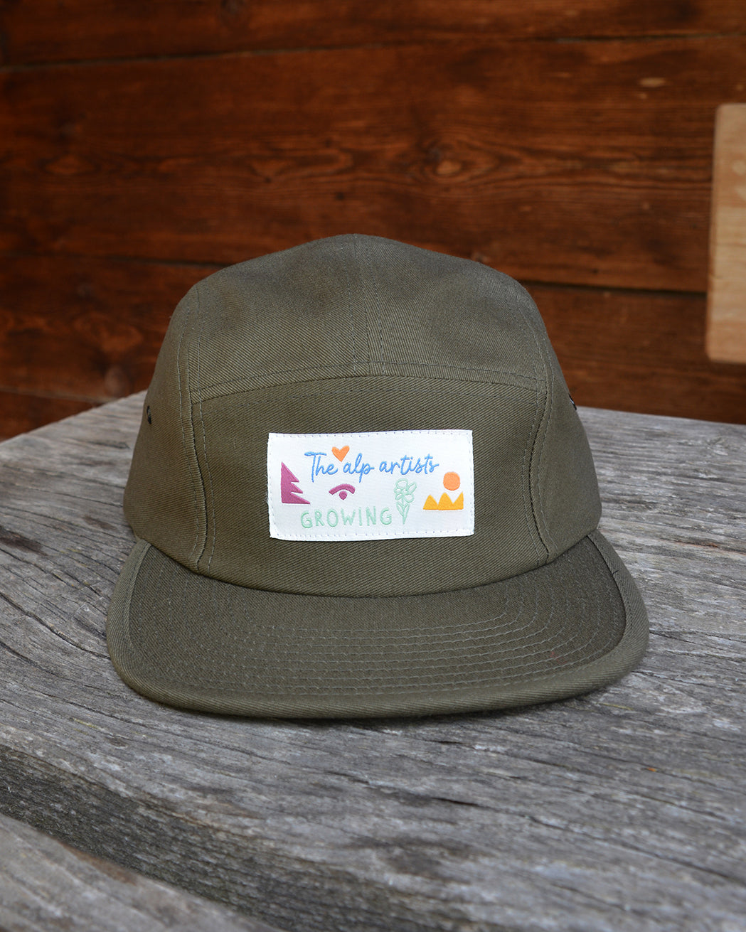 The alp artists BAUMWOLL-CAPS – GROWING