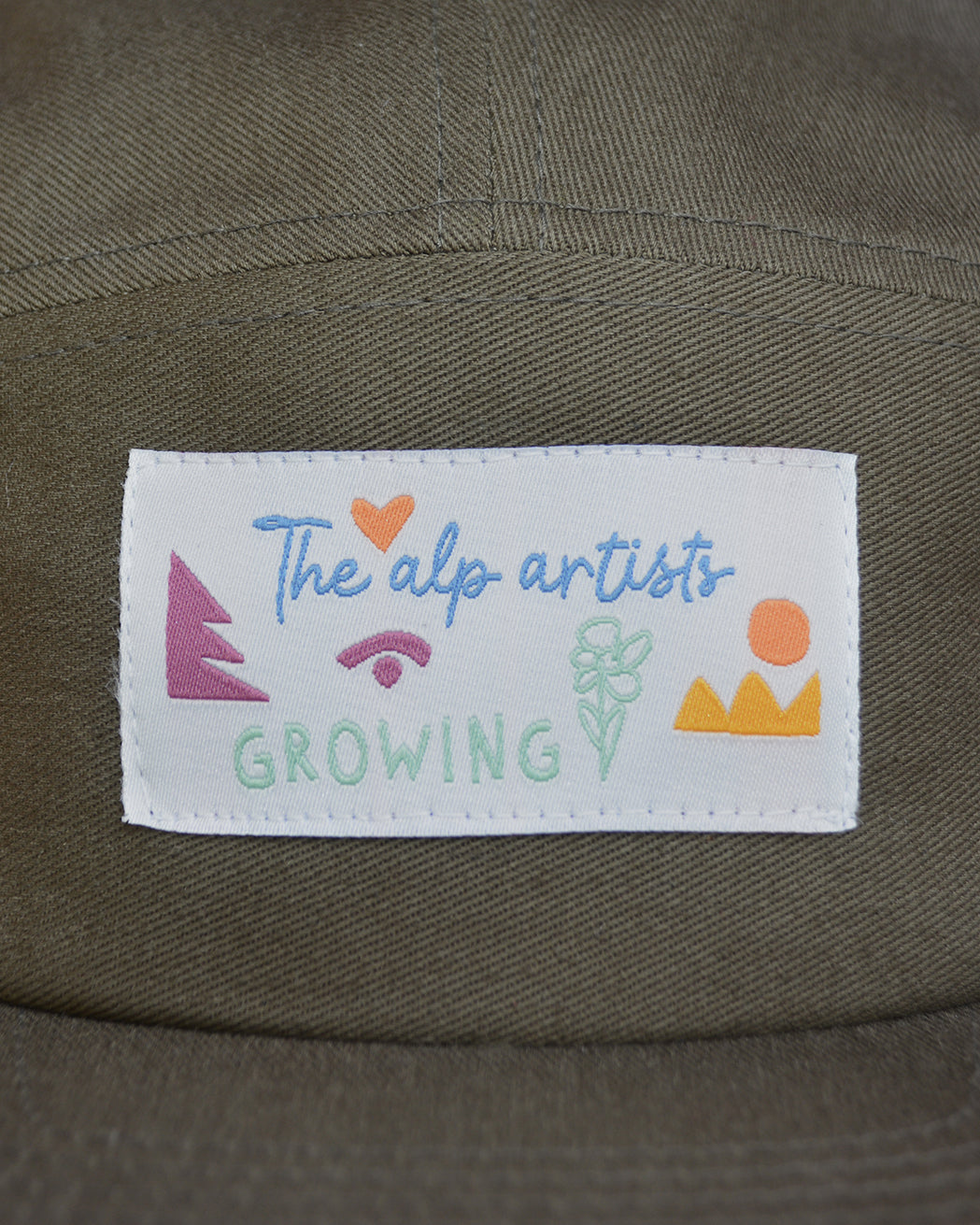 The alp artists BAUMWOLL-CAPS – GROWING