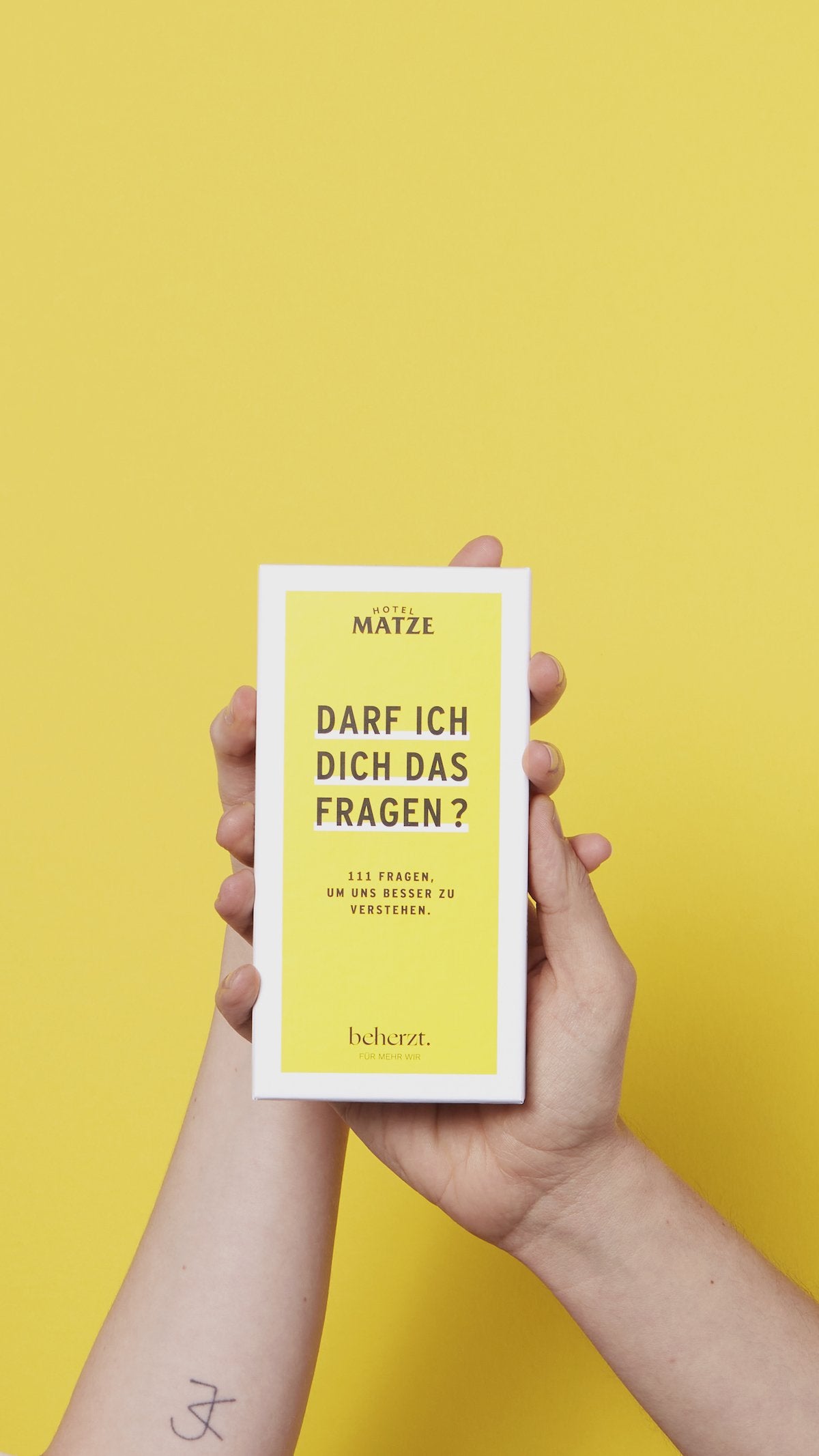HOTEL MATZE Kartenset DARF ICH DICH DAS FRAGEN