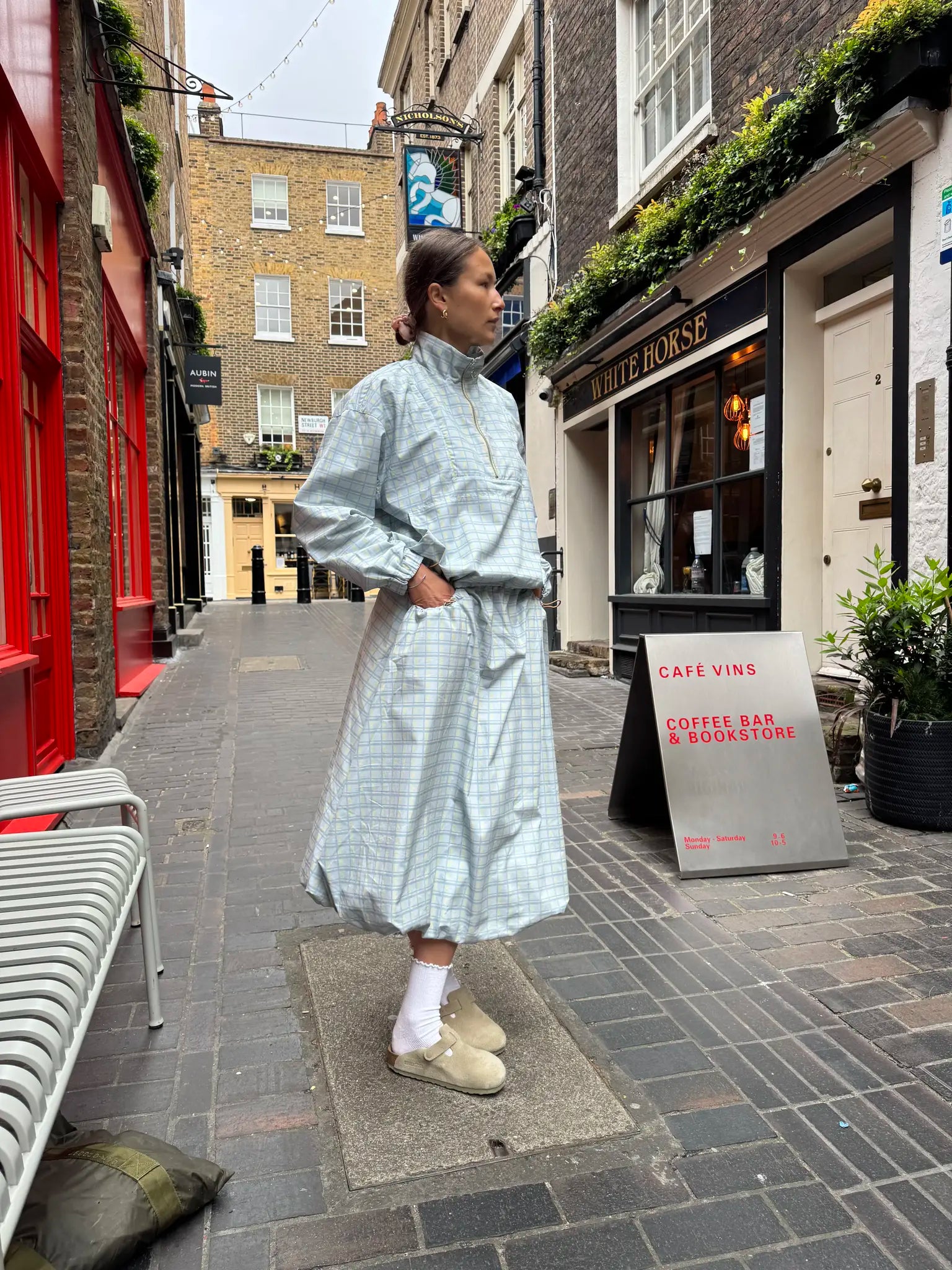 HAPPYMESS Rock/Jupe LONDON fog