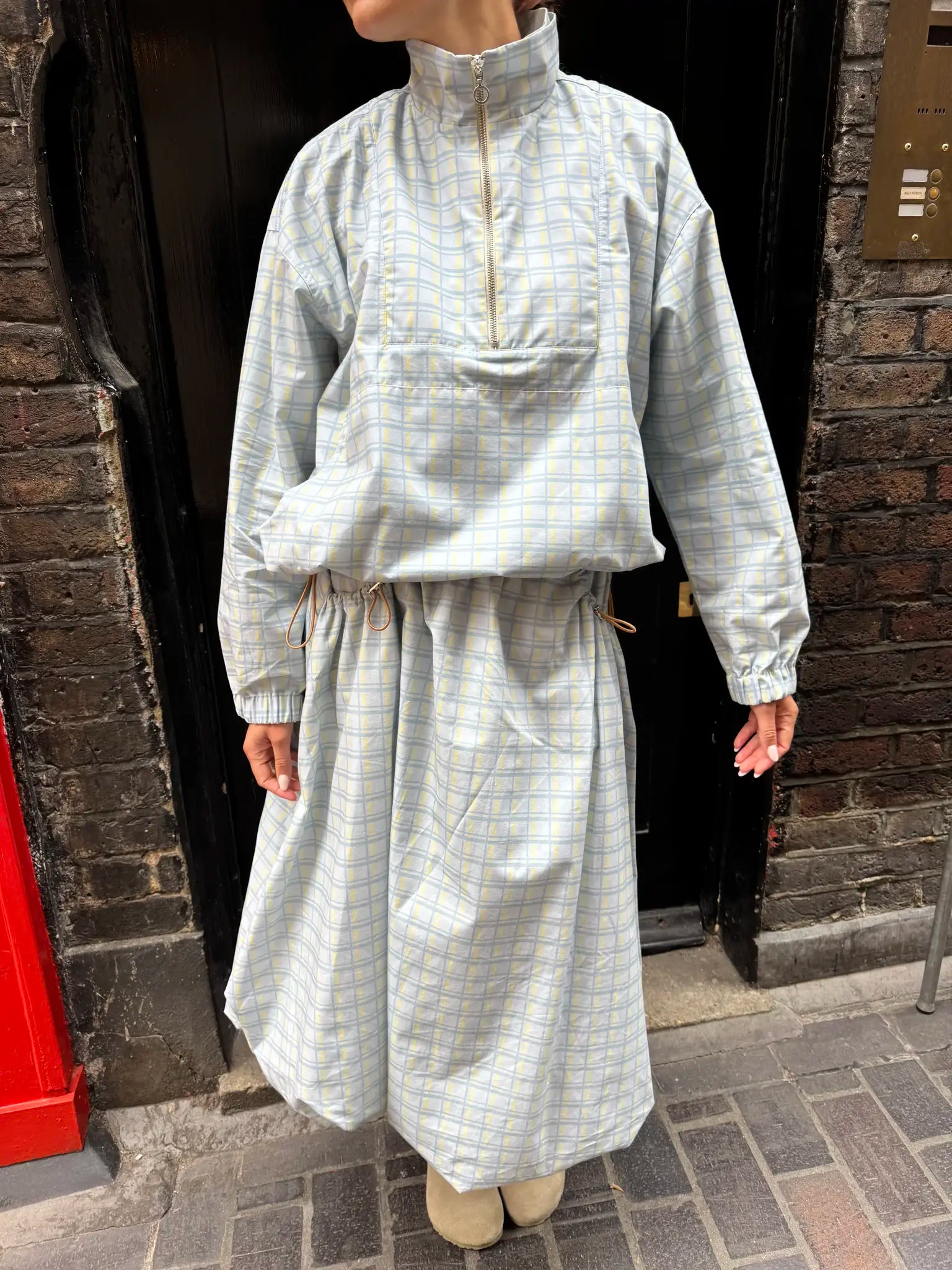 HAPPYMESS Rock/Jupe LONDON fog