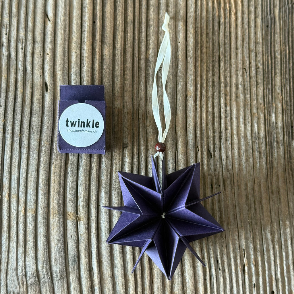 Stiftung TÖPFERHAUS Origami-Stern TWINKLE