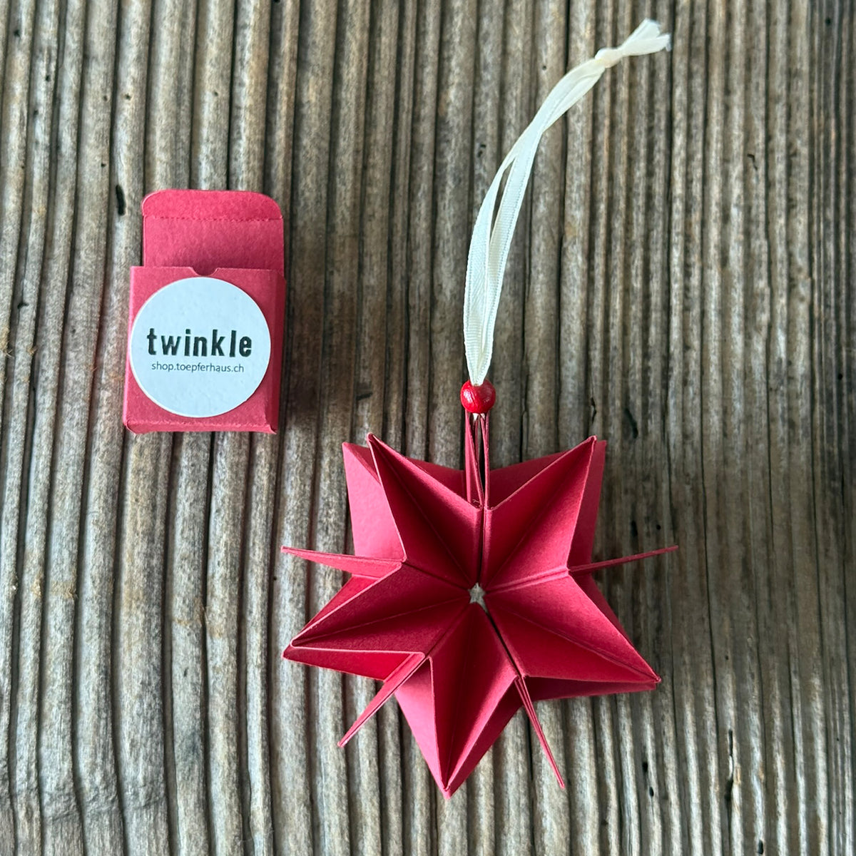 Stiftung TÖPFERHAUS Origami-Stern TWINKLE