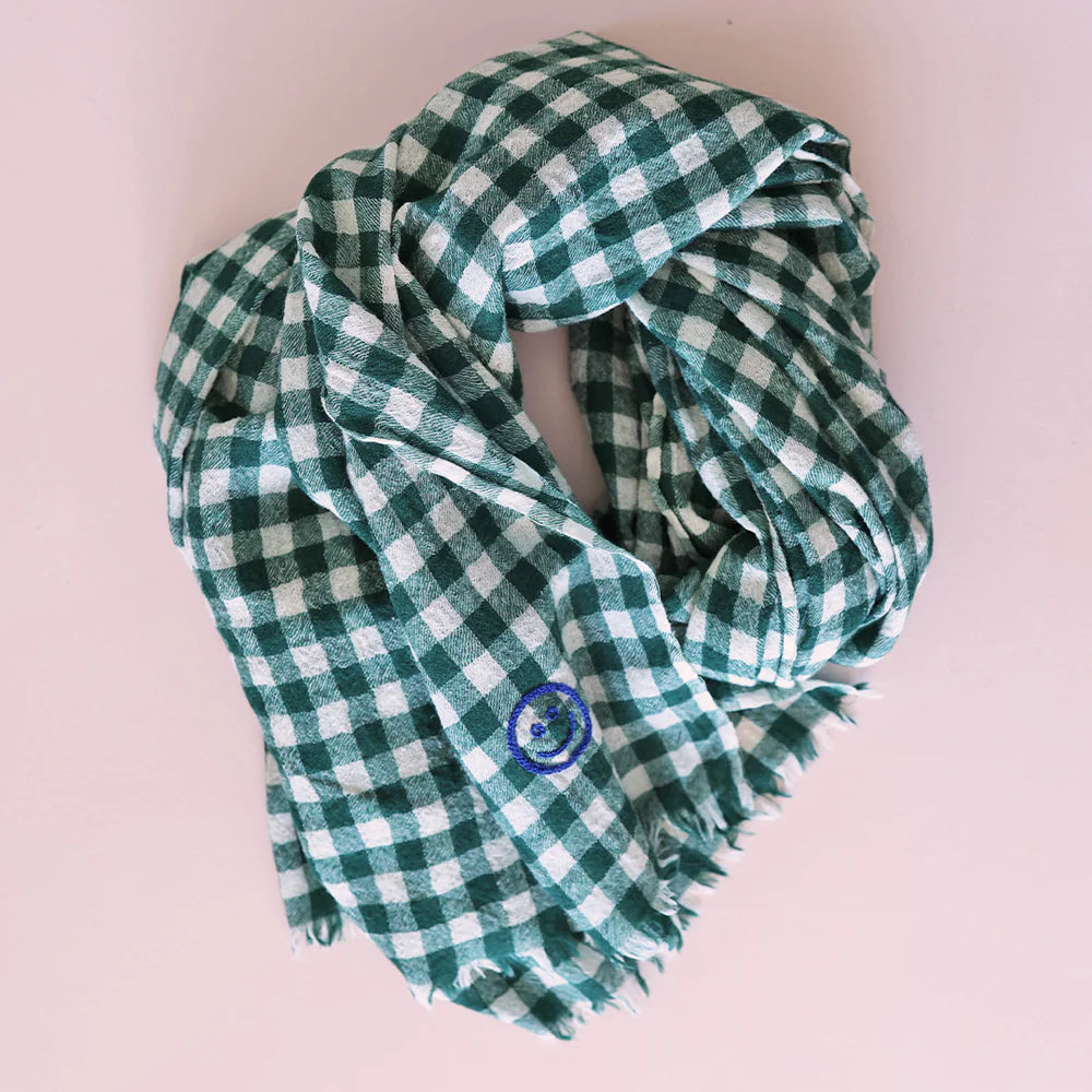 Wollschal CHECK FOREST