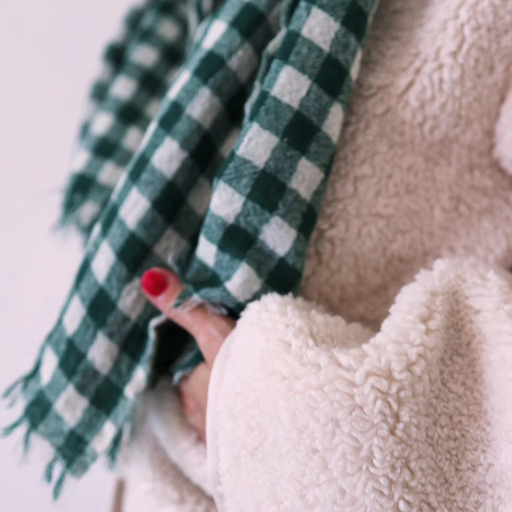 Wollschal CHECK FOREST