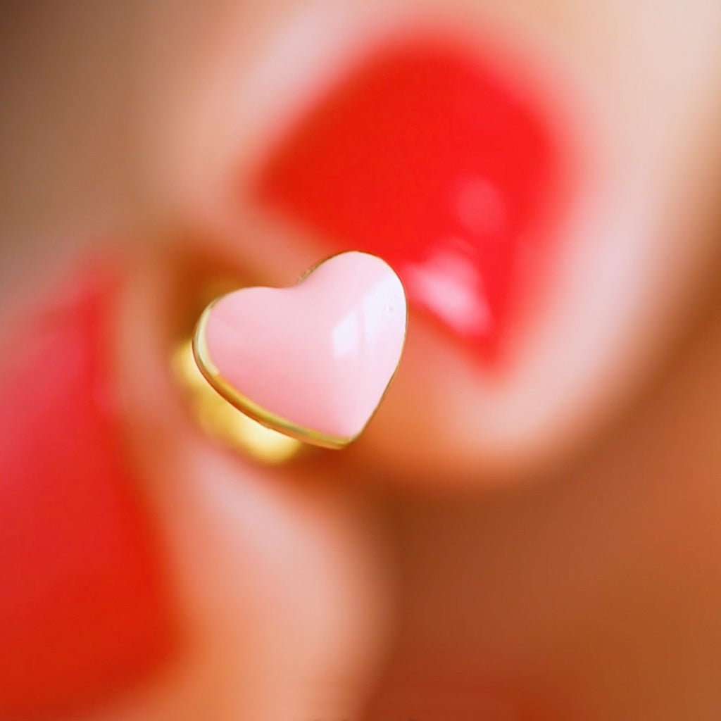 Ohrstecker LULU LOVE U coral or mint