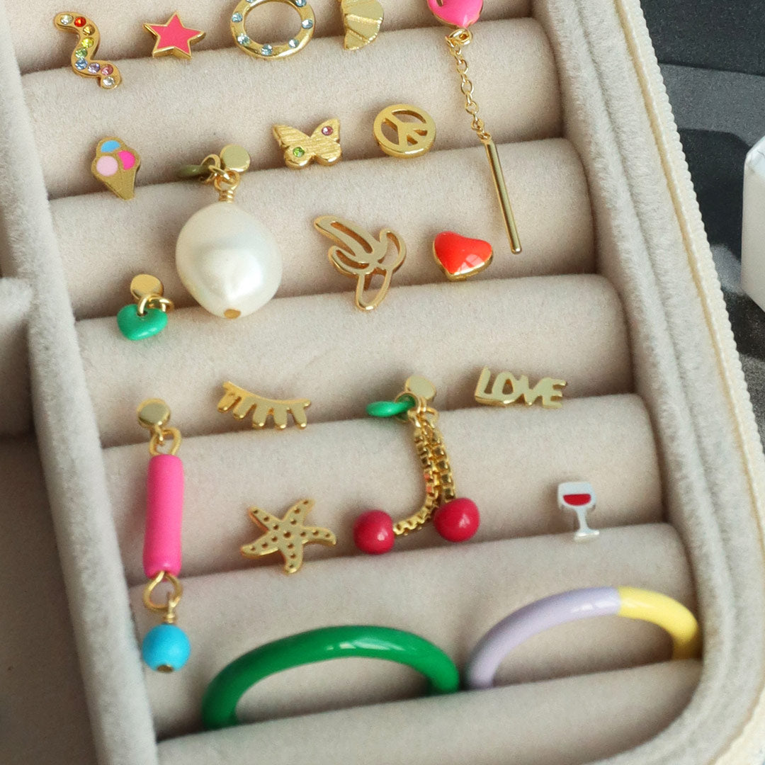 Ohrstecker LULU LOVE U coral or mint