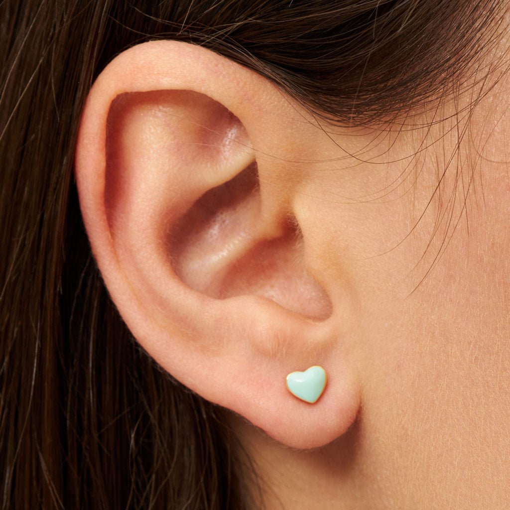 Ohrstecker LULU LOVE U coral or mint